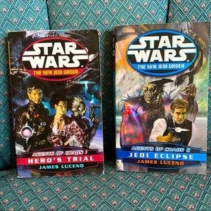 Star Wars: The New Jedi Order Agents of Chaos I & II Hero’s Trial & Jedi Eclipse